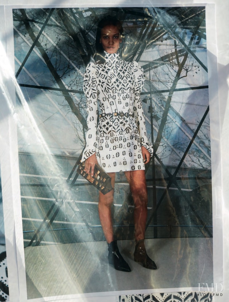 Liya Kebede featured in Louis Vuitton, September 2015