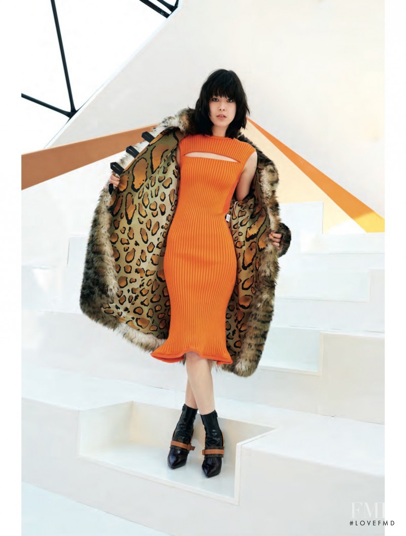 Mae Lapres featured in Louis Vuitton, September 2015