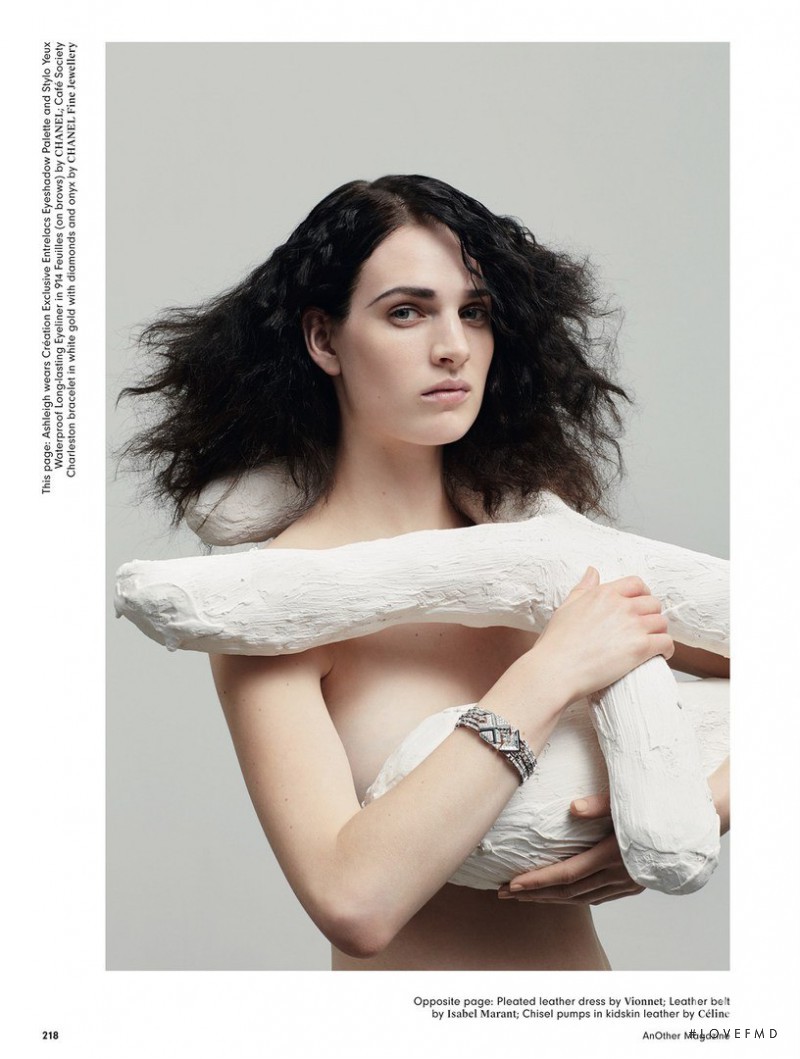 Ashleigh Good featured in Pelage Pressed Ruffle Fold, September 2015