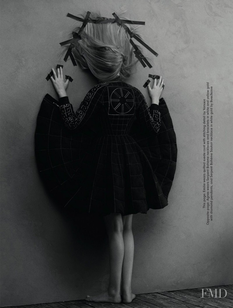 Emilie Evander featured in Cushion Volume Down Constrict, September 2015