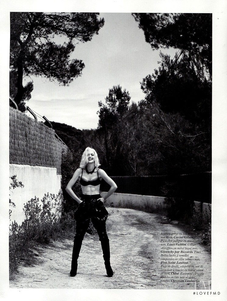 Sasha Pivovarova featured in Fatale, October 2011