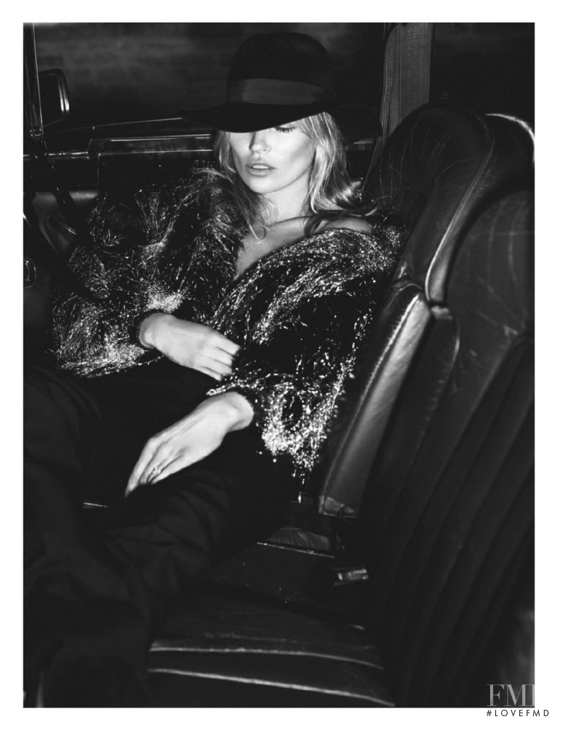 Kate Moss featured in Kate Confidentielle, October 2015