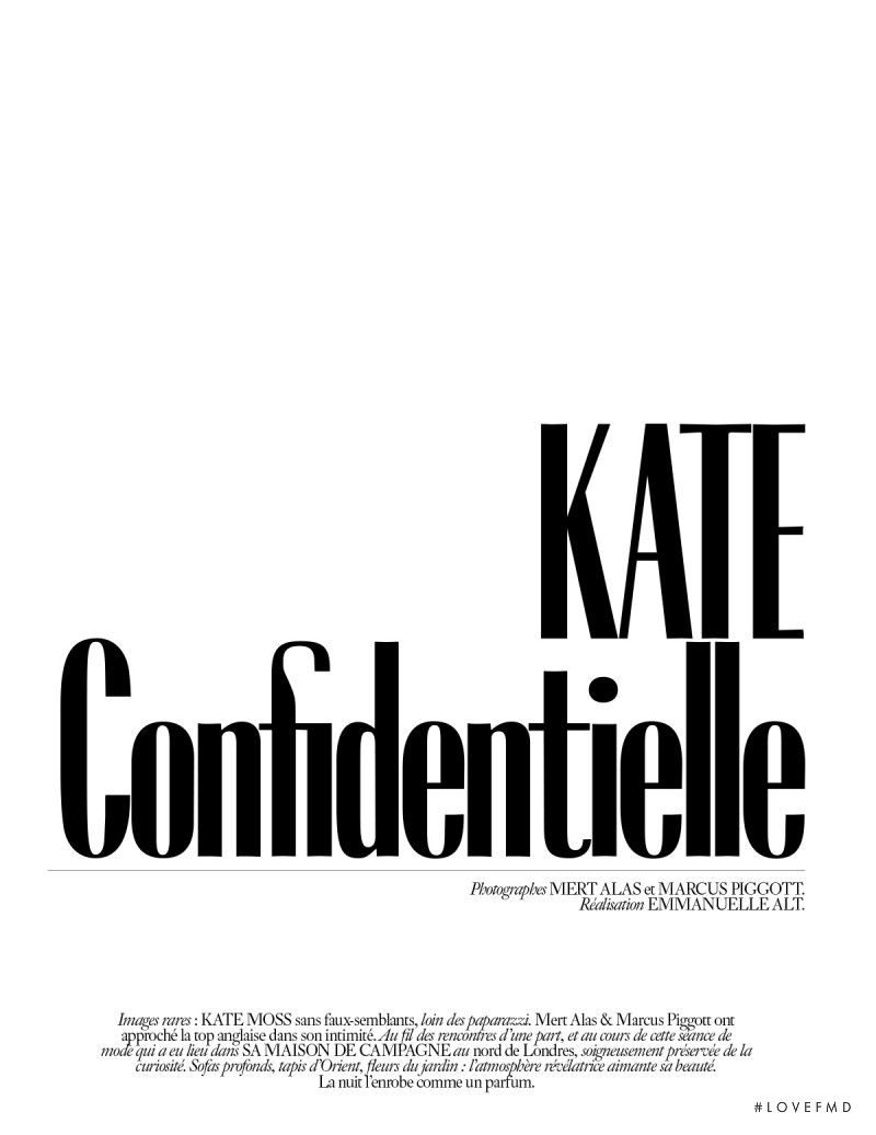 Kate Confidentielle, October 2015