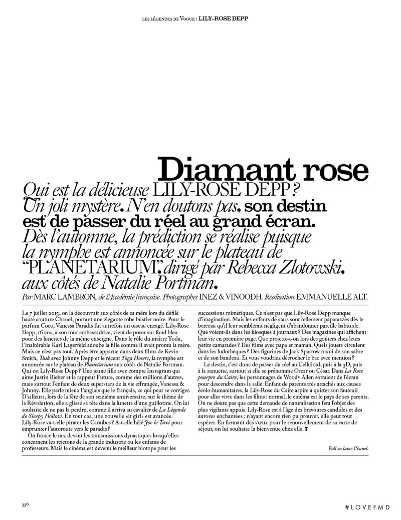 Diamant Rose, October 2015