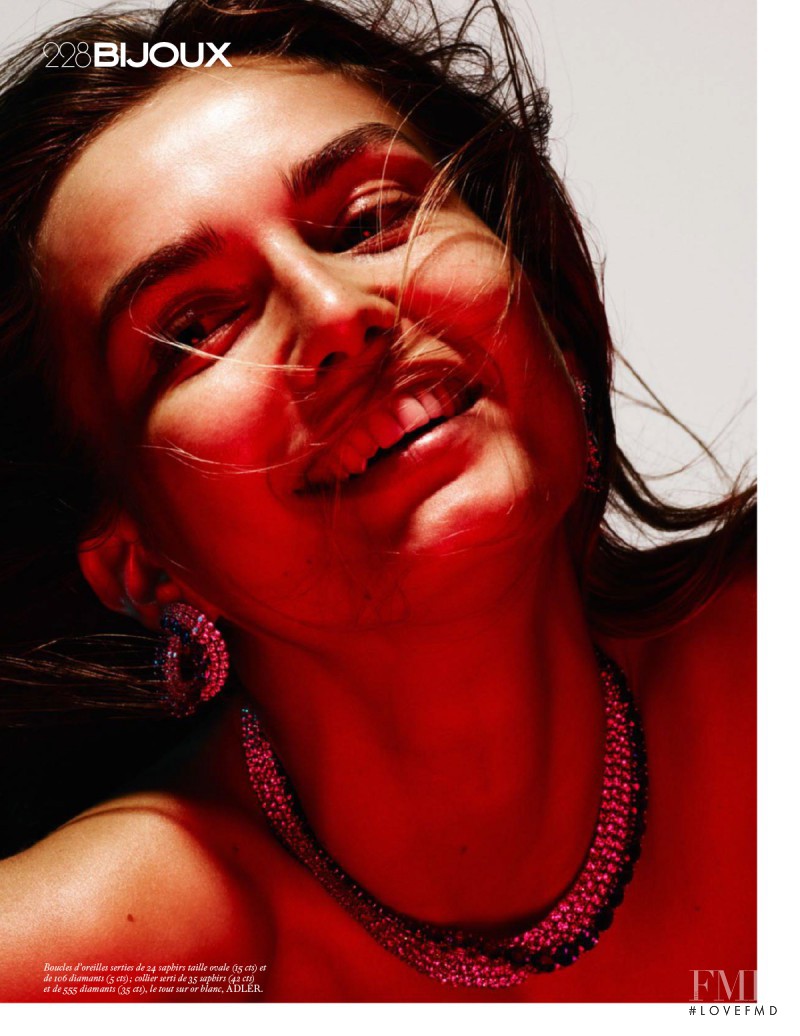 Andreea Diaconu featured in Carats En Colorama, October 2015