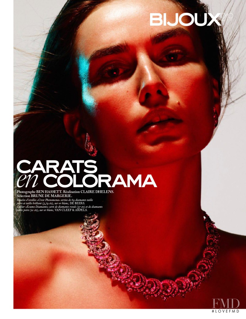 Andreea Diaconu featured in Carats En Colorama, October 2015