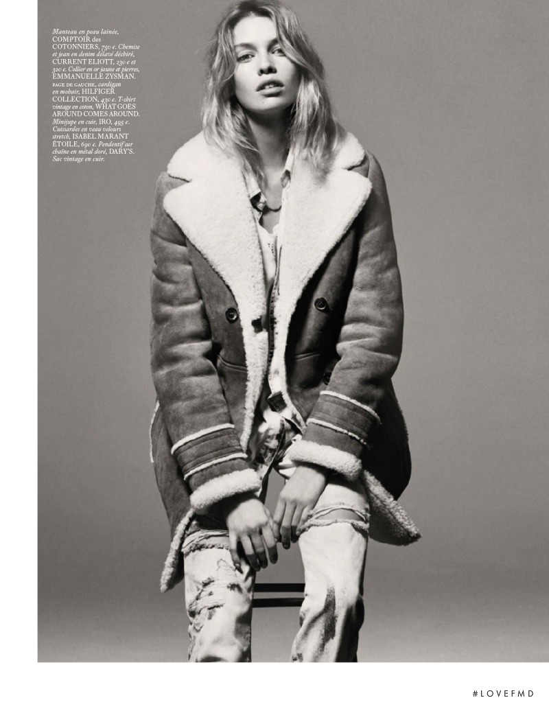 Stella Maxwell featured in College Girl, October 2015