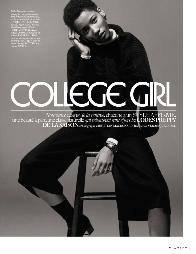 Lineisy Montero featured in College Girl, October 2015