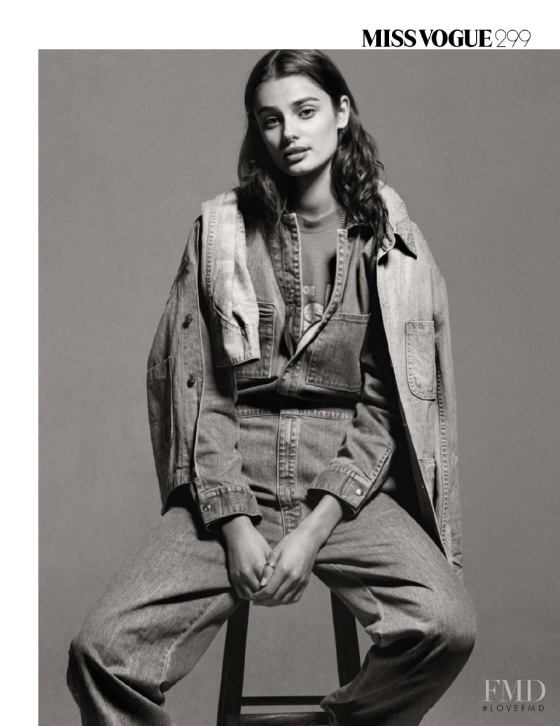 Taylor Hill featured in College Girl, October 2015