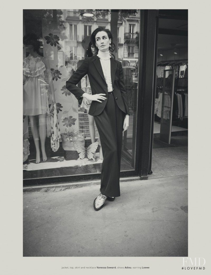 Erin O%Connor featured in Walking Away, September 2015