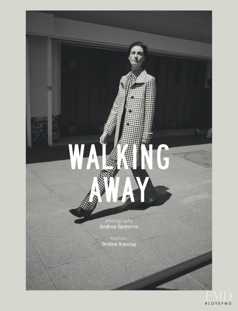 Erin O%Connor featured in Walking Away, September 2015