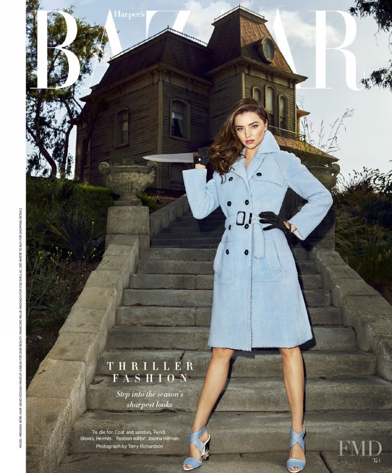 Miranda Kerr featured in Hauntingly Chic, October 2015