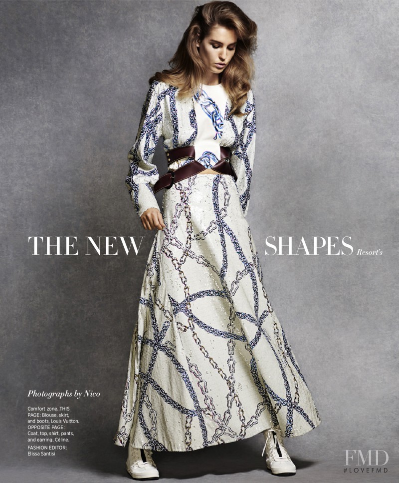 Nadja Bender featured in The New Shapes, October 2015