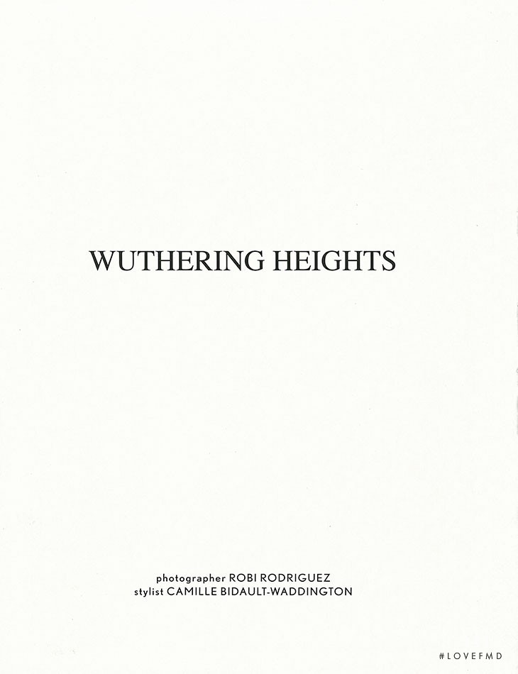 Wuthering Heights, September 2015