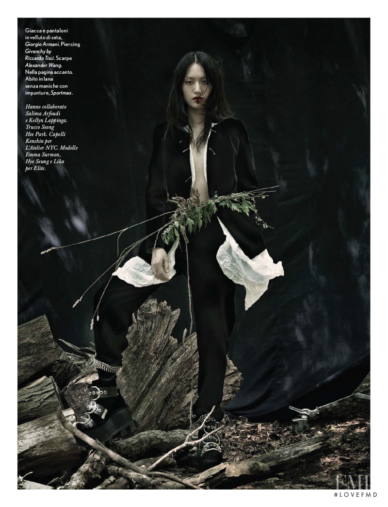 Hye Seung Lee featured in Indole Guerriera, October 2015
