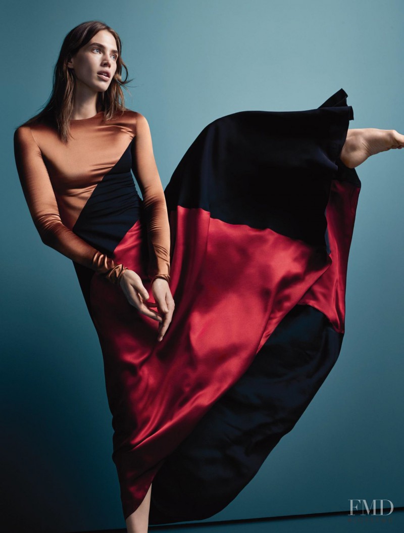 Crista Cober featured in Le Rouge et Noir, October 2015
