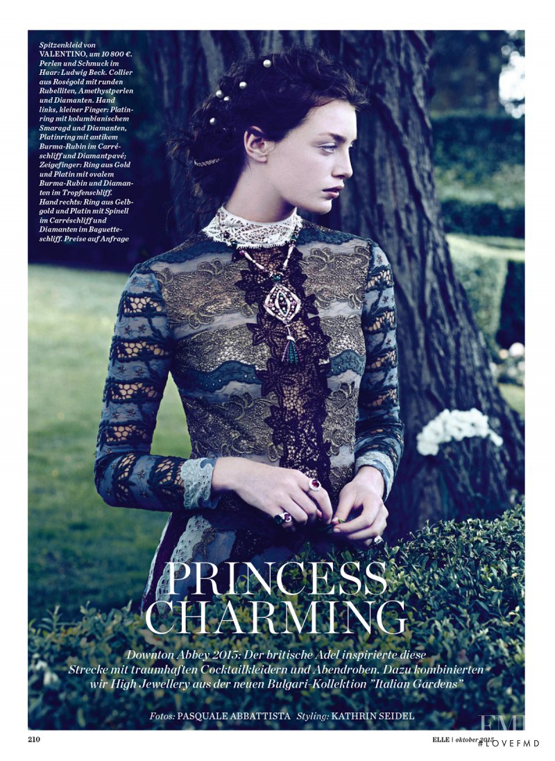 Milly Simmonds featured in Princess Charming, October 2015