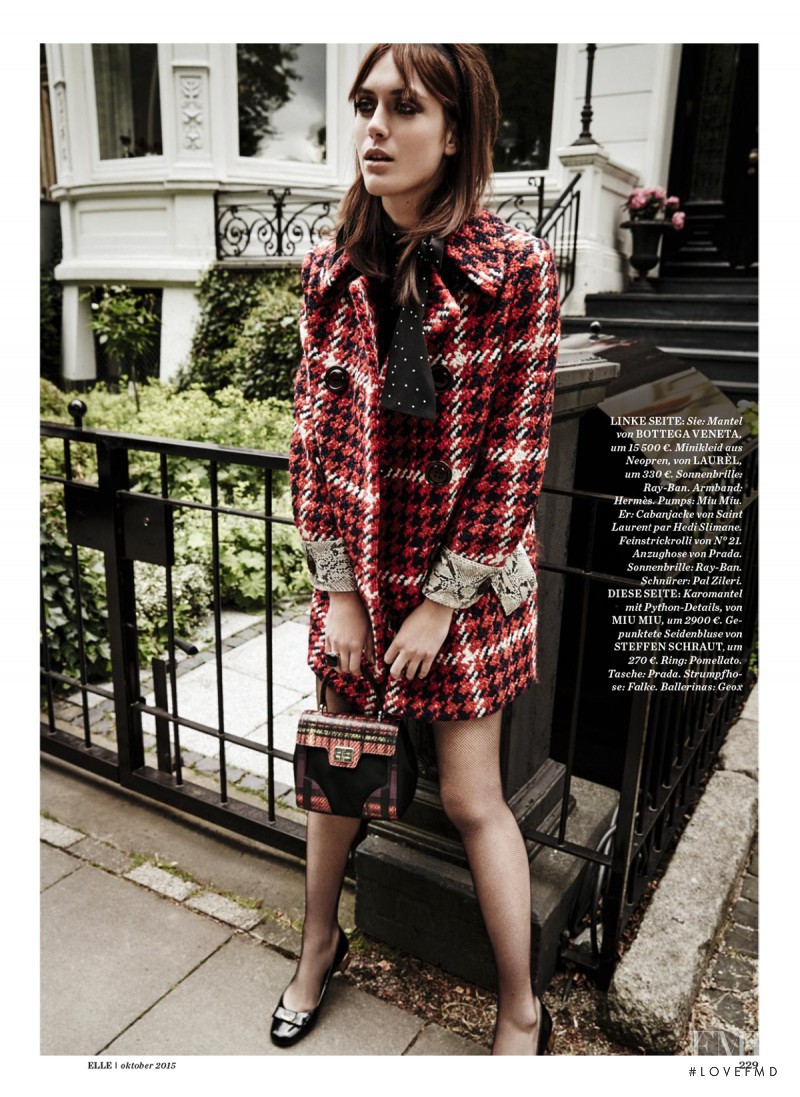 Charlotte Pallister featured in London Style, October 2015