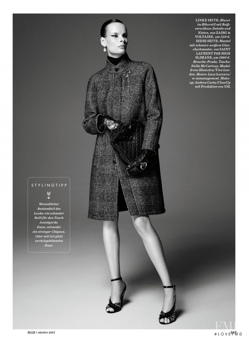 Irene Hiemstra featured in Modern Tweed, October 2015