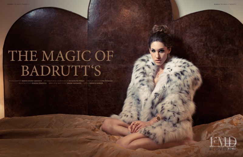 Bianca Gubser featured in The Magic Of Badrutt\'s, October 2015