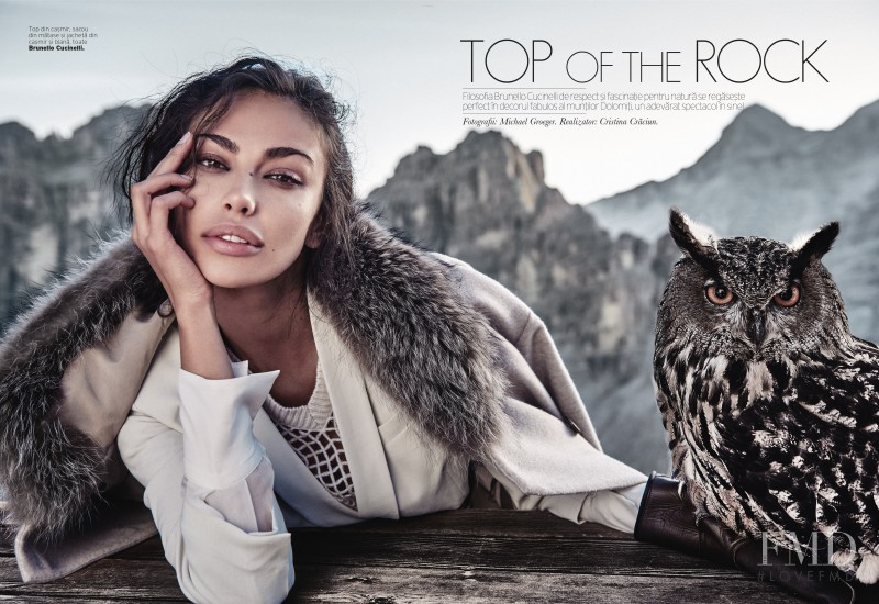 Madalina Ghenea featured in Top Of The Rock, October 2015