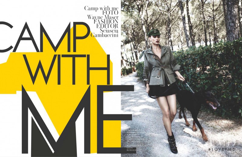 Catrinel Menghia featured in Camp with me, October 2010