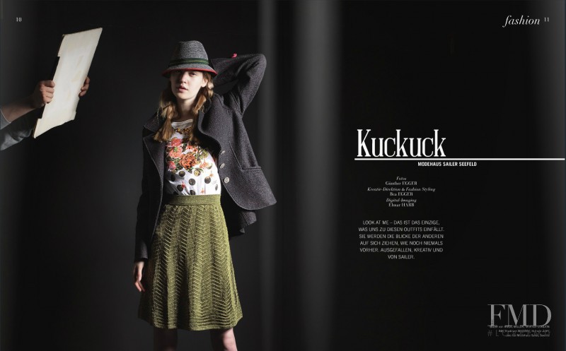 Ivana Teklic featured in Kuckuck, June 2015