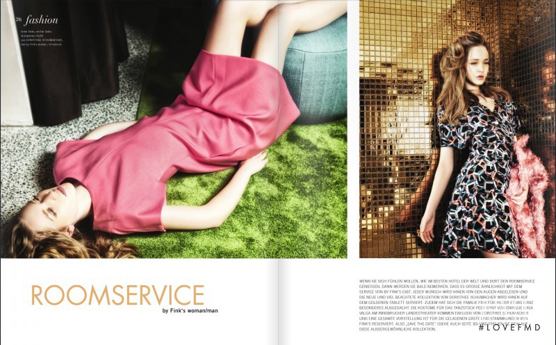 Ivana Teklic featured in Roomservice, June 2015