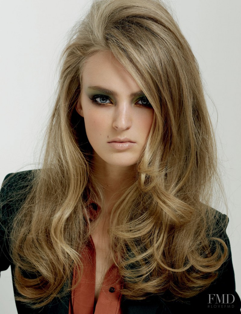 Ymre Stiekema featured in Nouvel Hair, September 2011