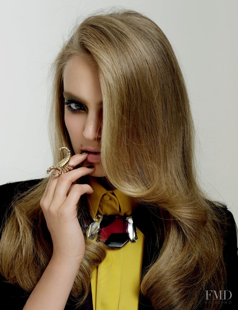 Ymre Stiekema featured in Nouvel Hair, September 2011