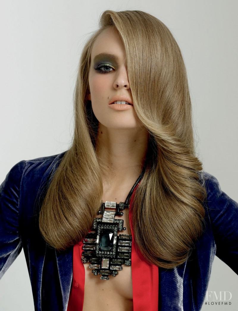 Ymre Stiekema featured in Nouvel Hair, September 2011