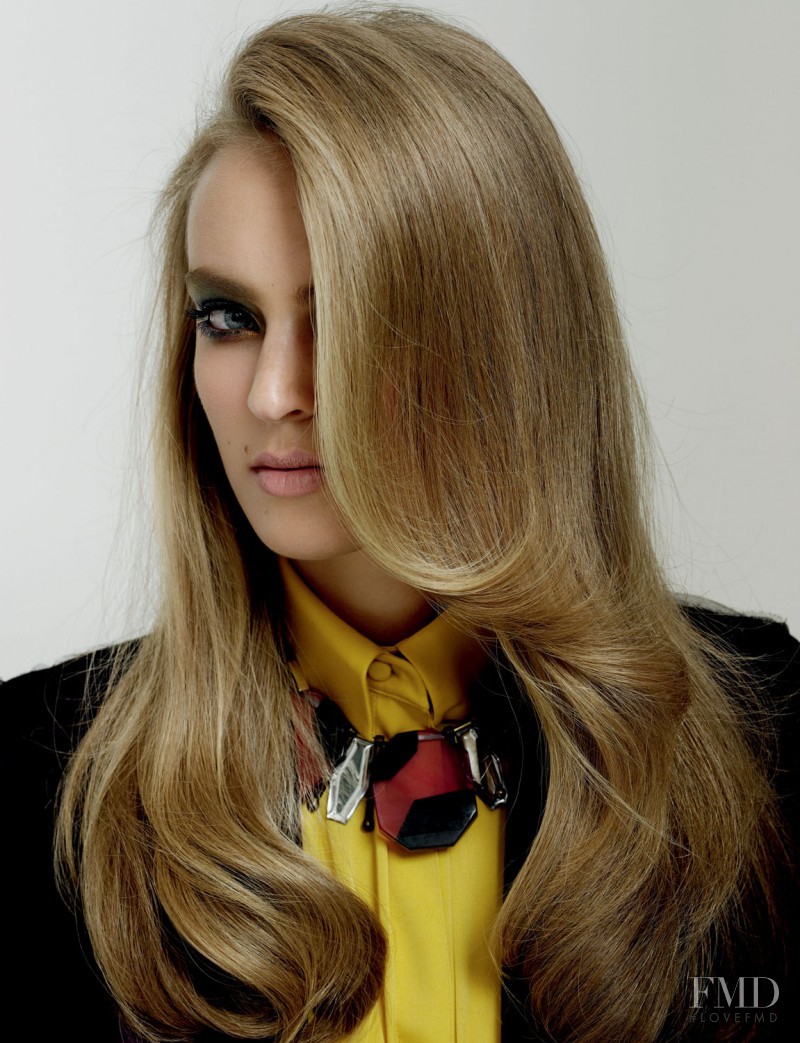 Ymre Stiekema featured in Nouvel Hair, September 2011