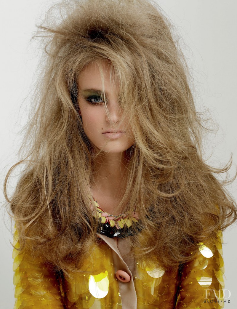 Ymre Stiekema featured in Nouvel Hair, September 2011