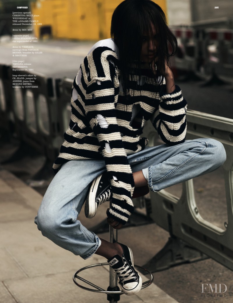 Jourdan Dunn featured in One Moment In Time, October 2011