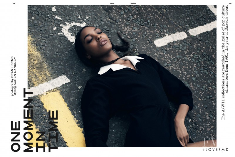 Jourdan Dunn featured in One Moment In Time, October 2011