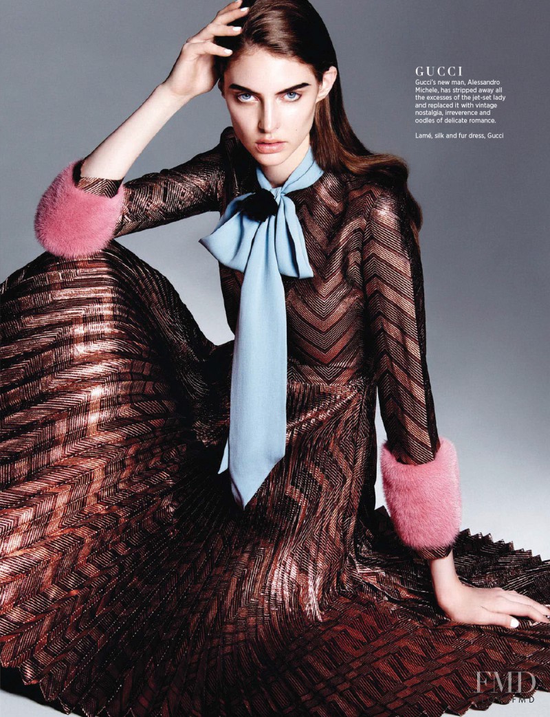 Auguste Abeliunaite featured in The Autumn In New York, August 2015