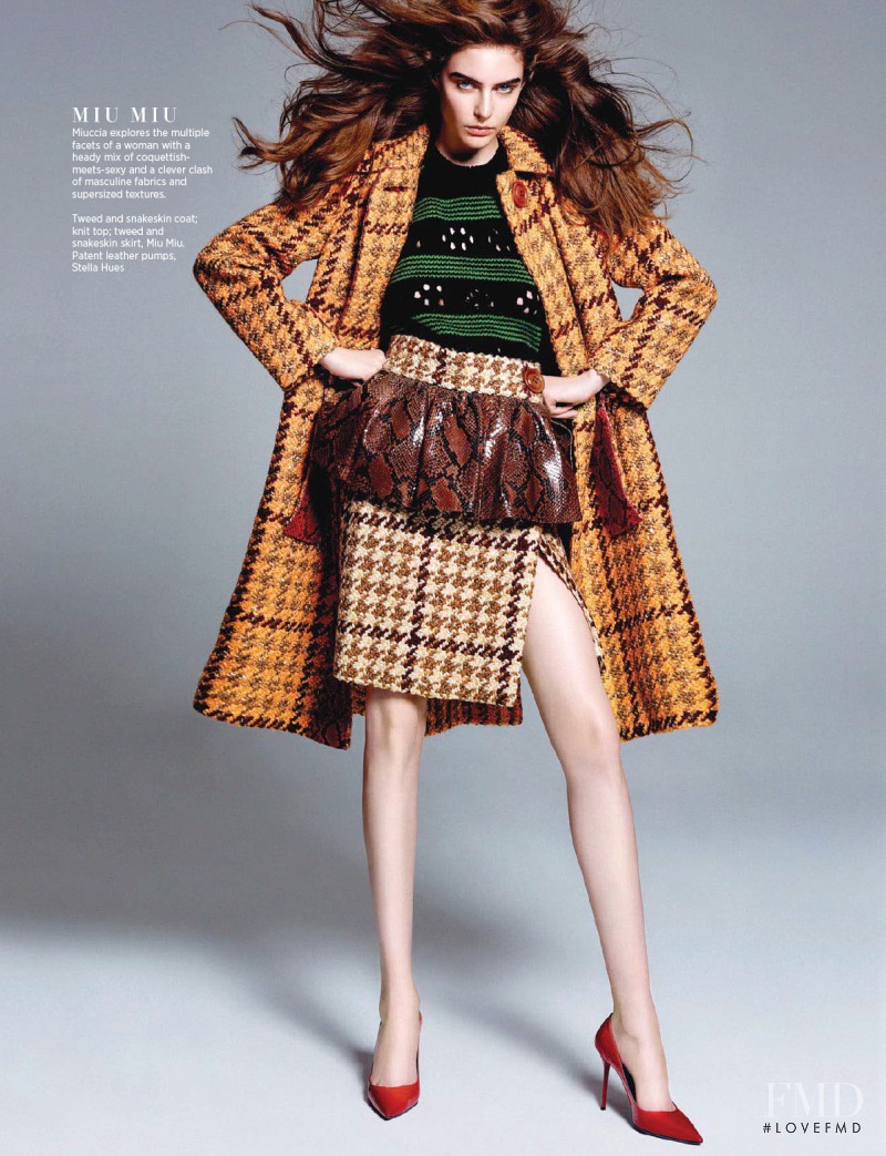 Auguste Abeliunaite featured in The Autumn In New York, August 2015