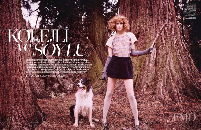 Julia Ivanyuk featured in Kolejli ve Soylu, September 2011