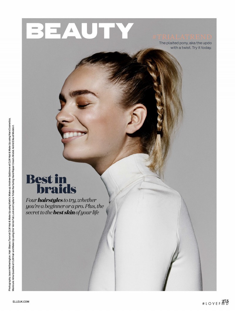 Astrid Eika featured in Best In Braids, November 2015