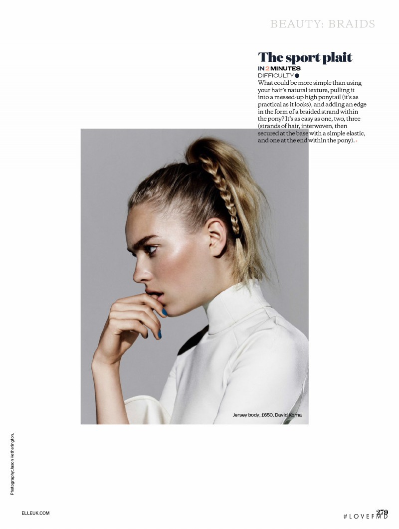 Astrid Eika featured in Best In Braids, November 2015