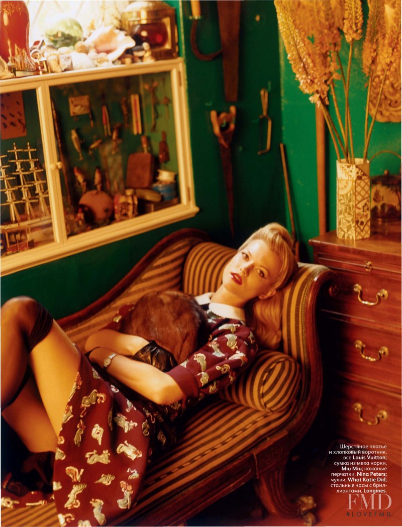 Kasia Struss featured in How to Be A Lady, October 2011