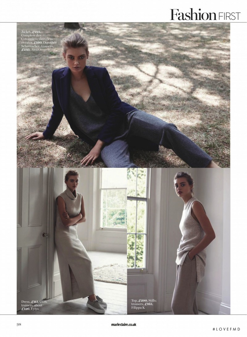 Hanna Verhees featured in Tailor Made, November 2015