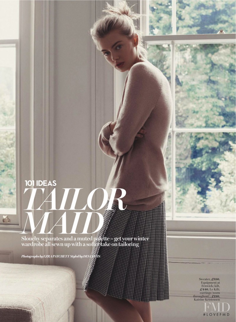 Hanna Verhees featured in Tailor Made, November 2015
