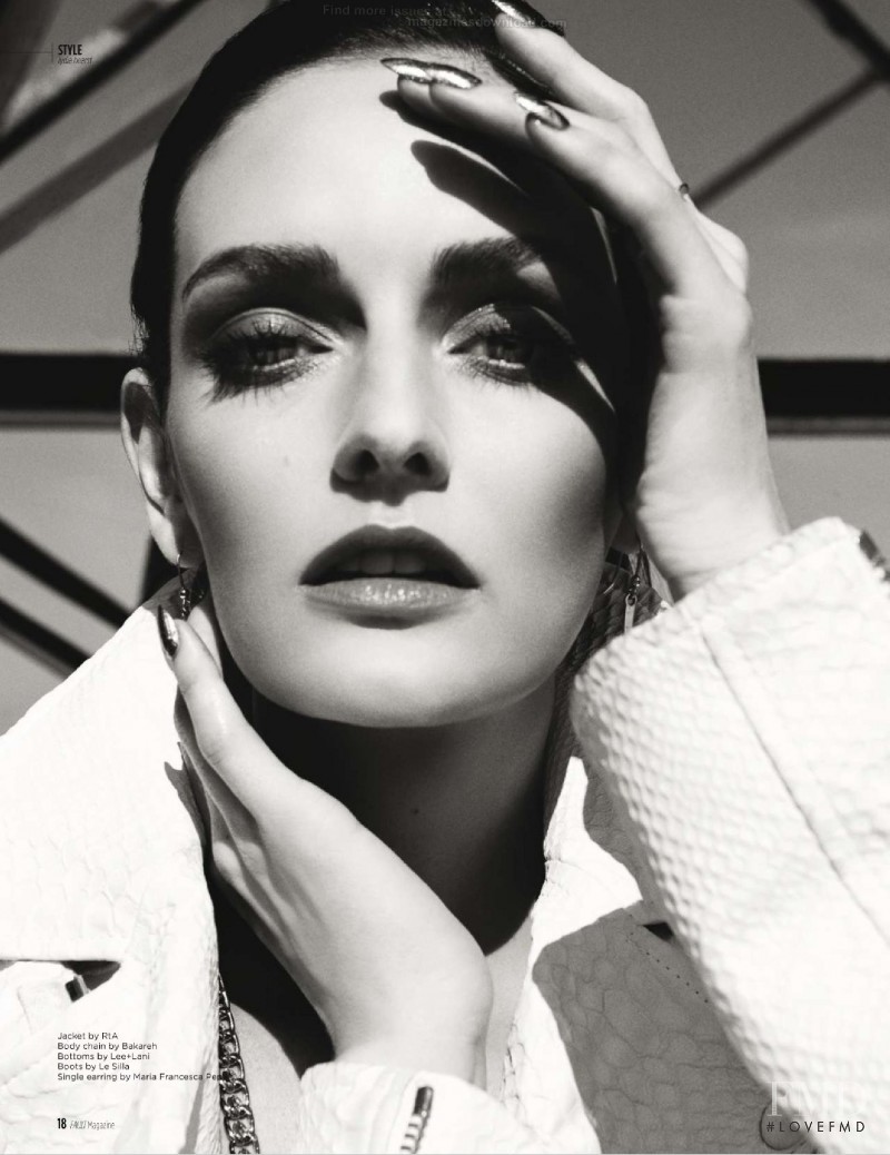 Lydia Hearst featured in Lydia Hearst Renaissance Woman, March 2014