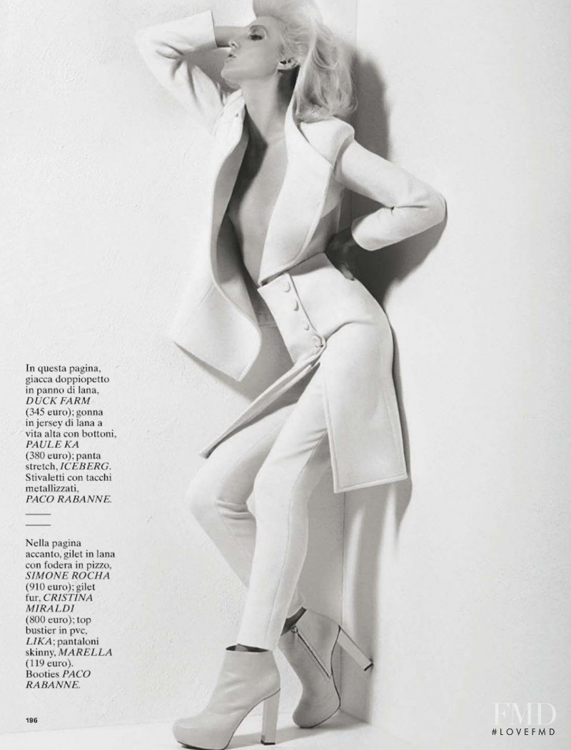 Nastia Shershen featured in The White Side, August 2015