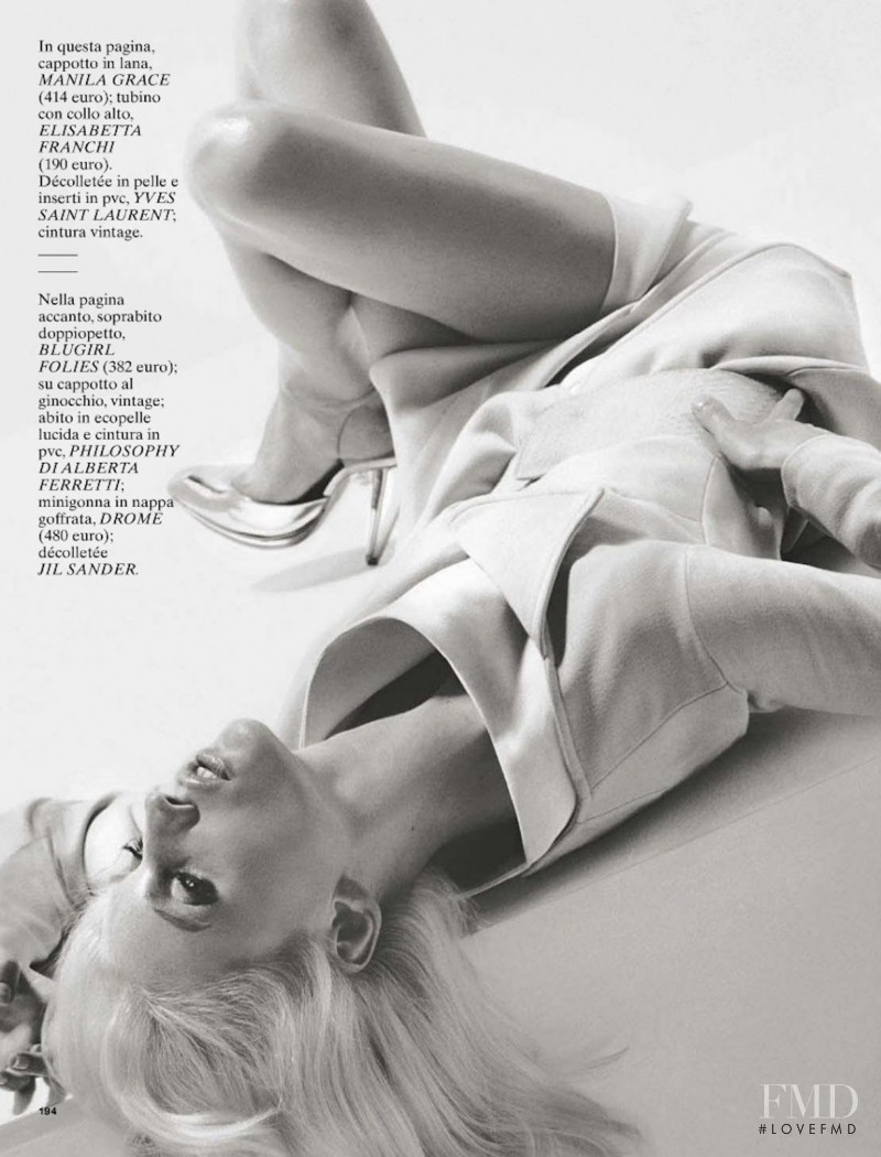 Nastia Shershen featured in The White Side, August 2015