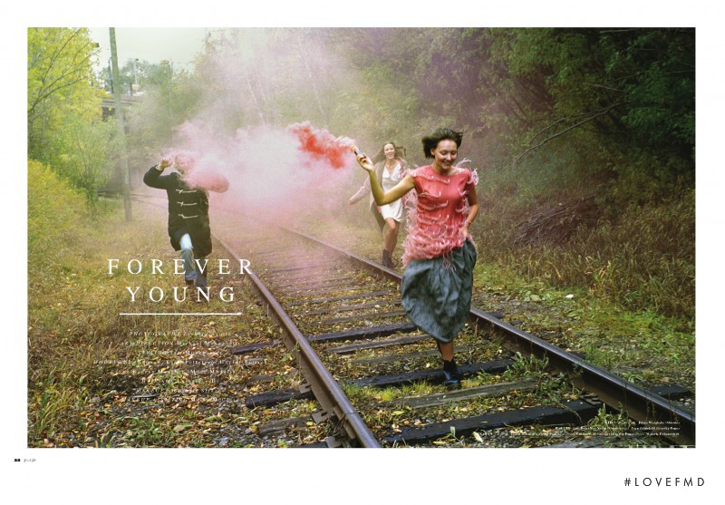 Nic Neiman featured in Forever Young, November 2013