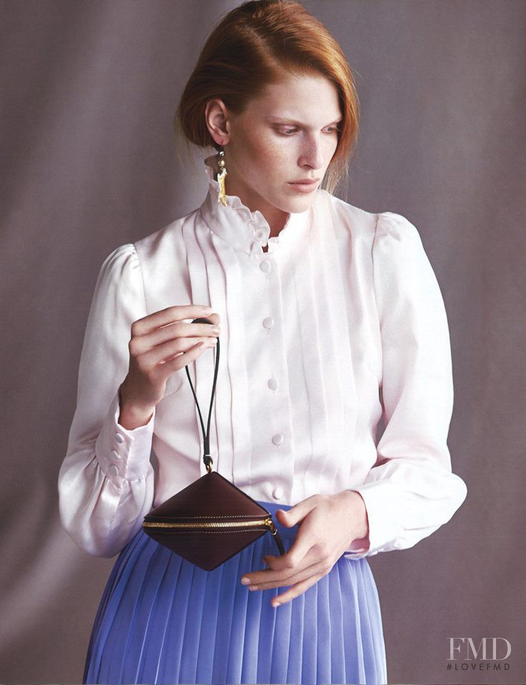 Niki Trefilova featured in Accessories, October 2015