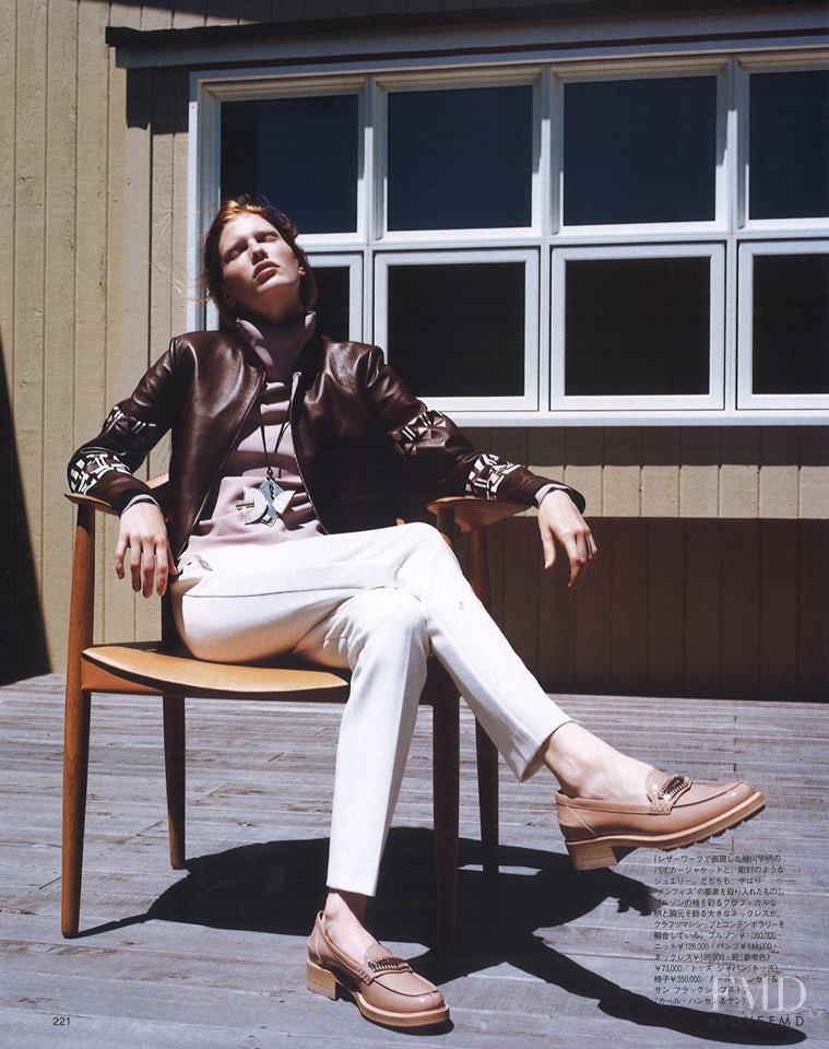 Niki Trefilova featured in Tod\'s, October 2015