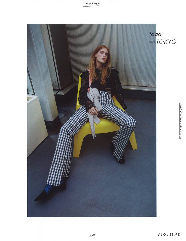 Niki Trefilova featured in World Standard Aurumn Style, September 2015